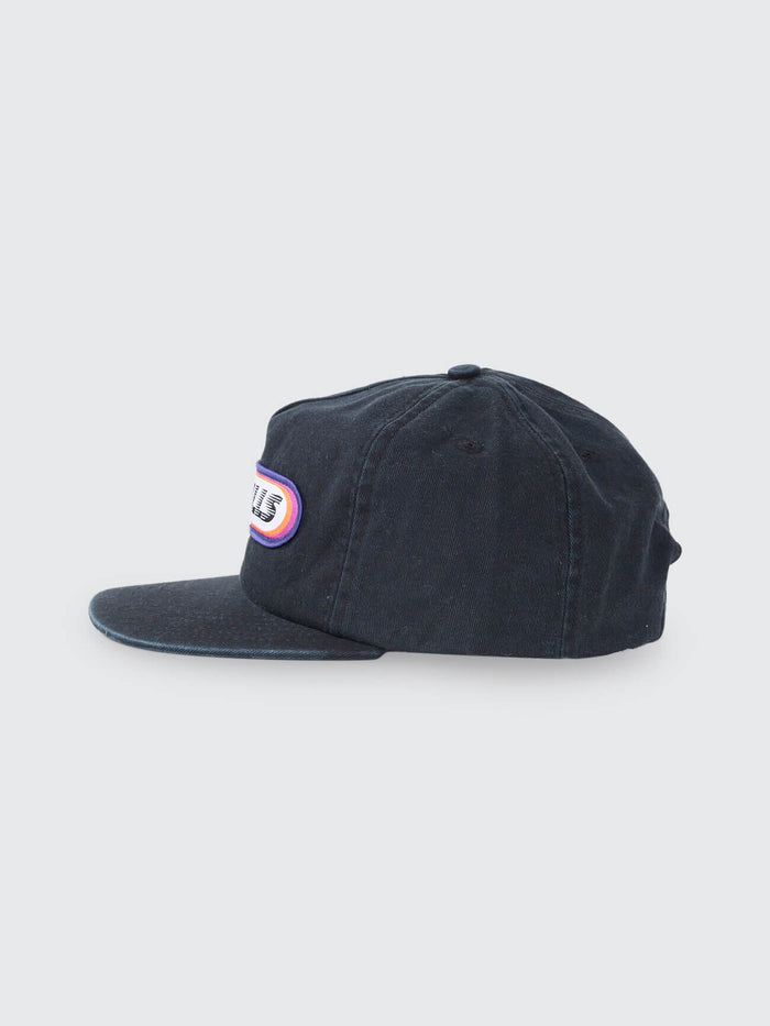 Built To Win 5 Panel Cap - Black One Size