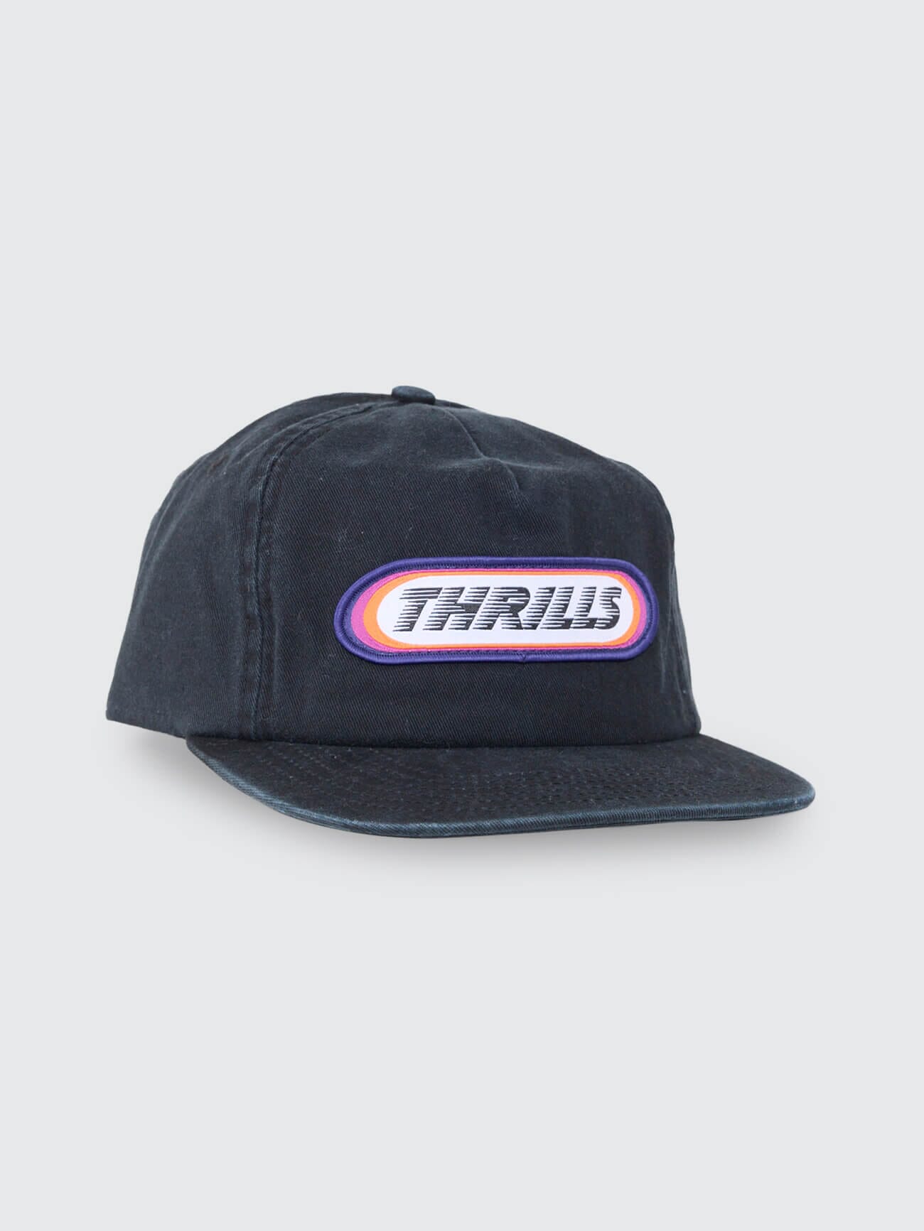 Built To Win 5 Panel Cap - Black One Size
