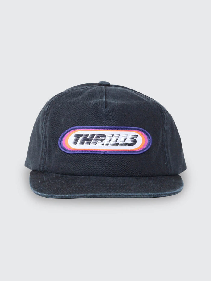 Built To Win 5 Panel Cap - Black One Size