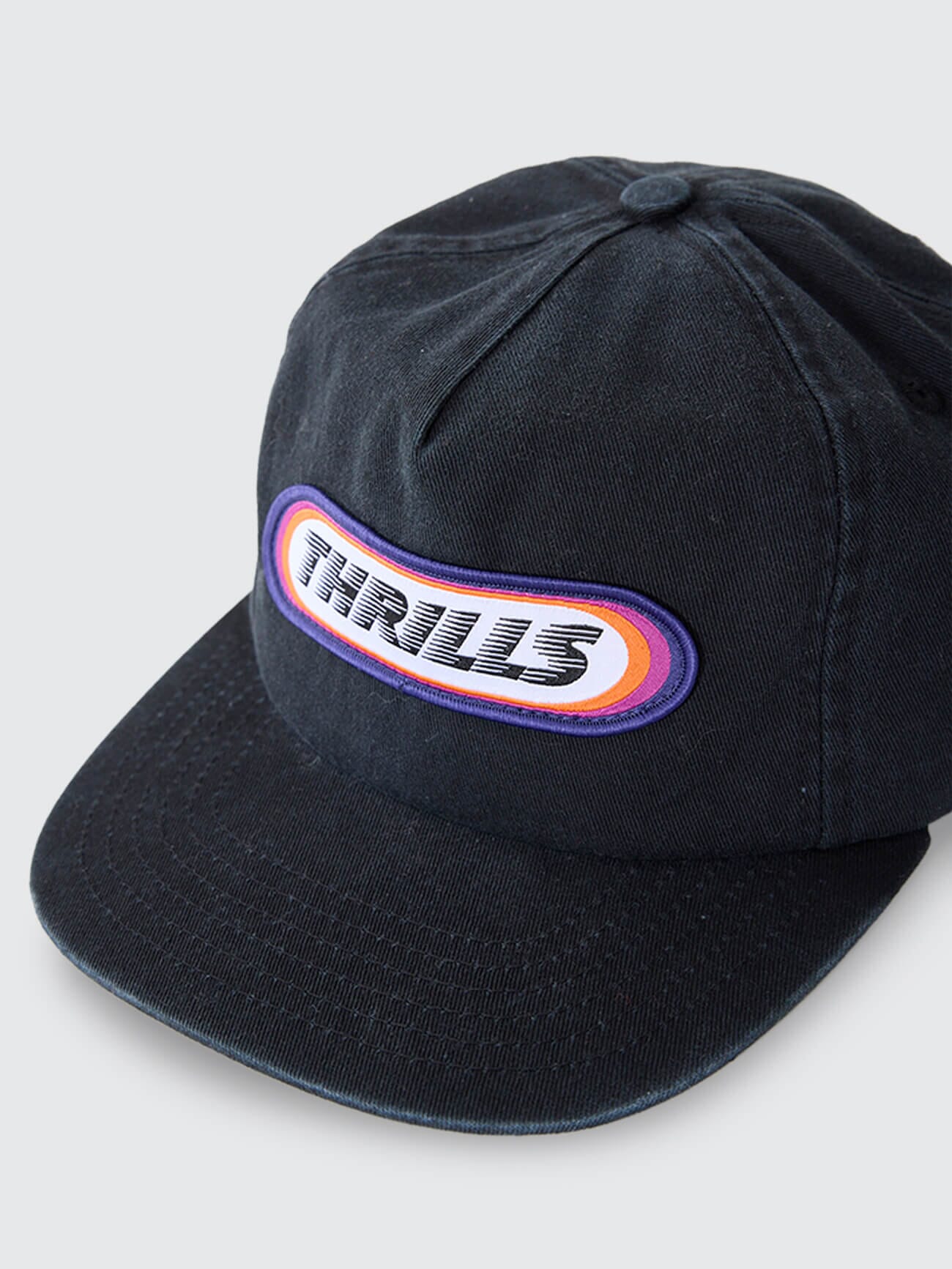 Built To Win 5 Panel Cap - Black One Size