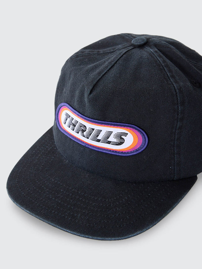 Built To Win 5 Panel Cap - Black One Size