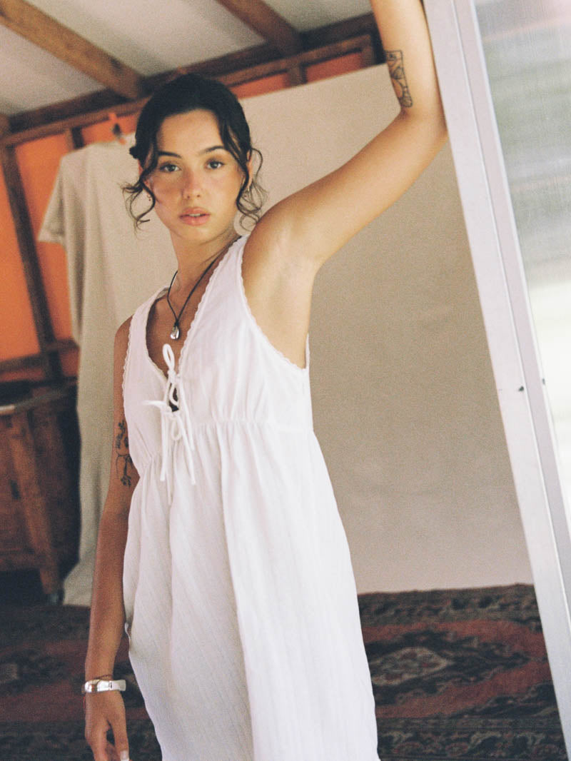 Unhinged Mini Dress - White