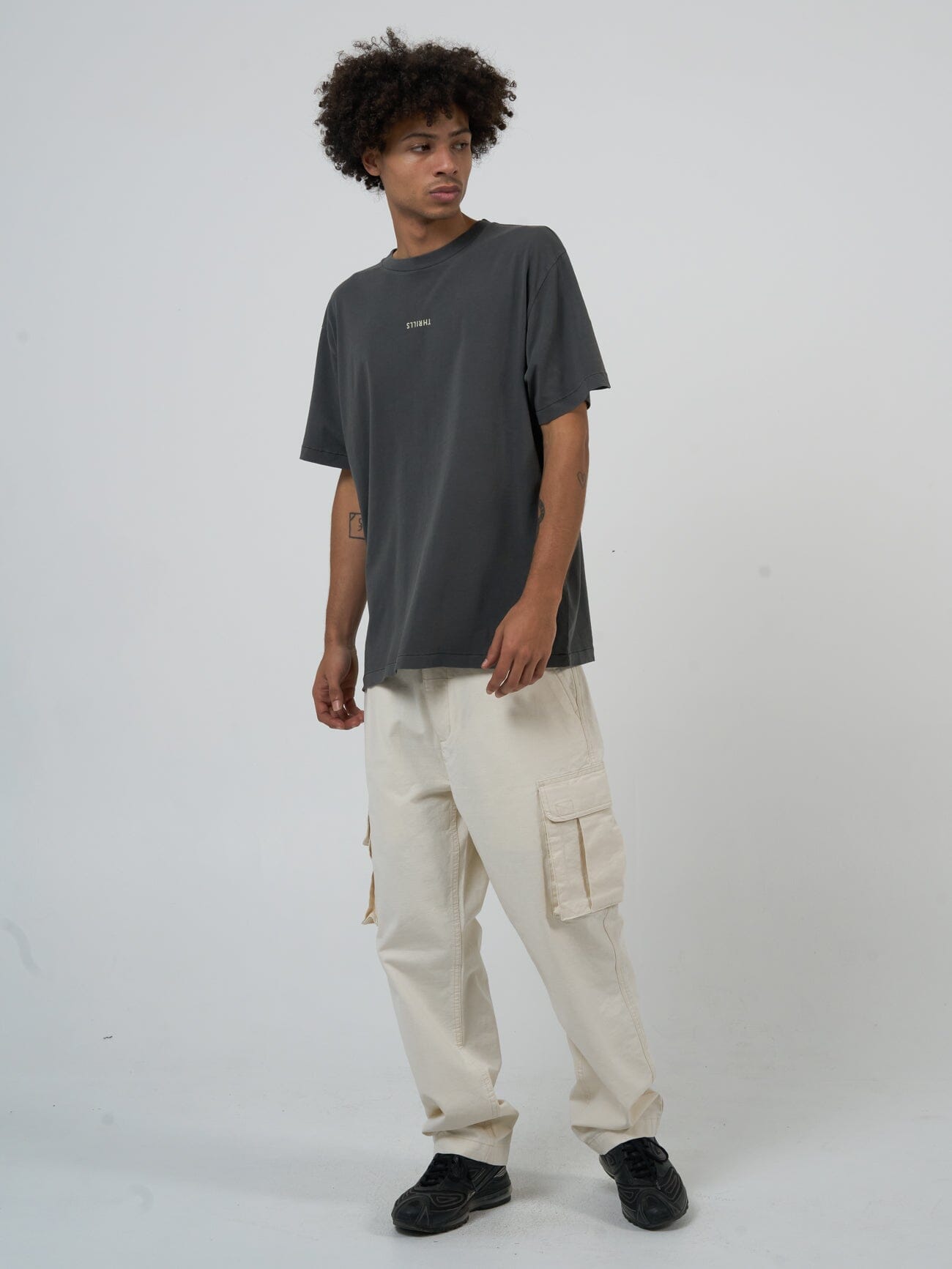 Minimal Thrills Merch Fit Tee - Merch Black