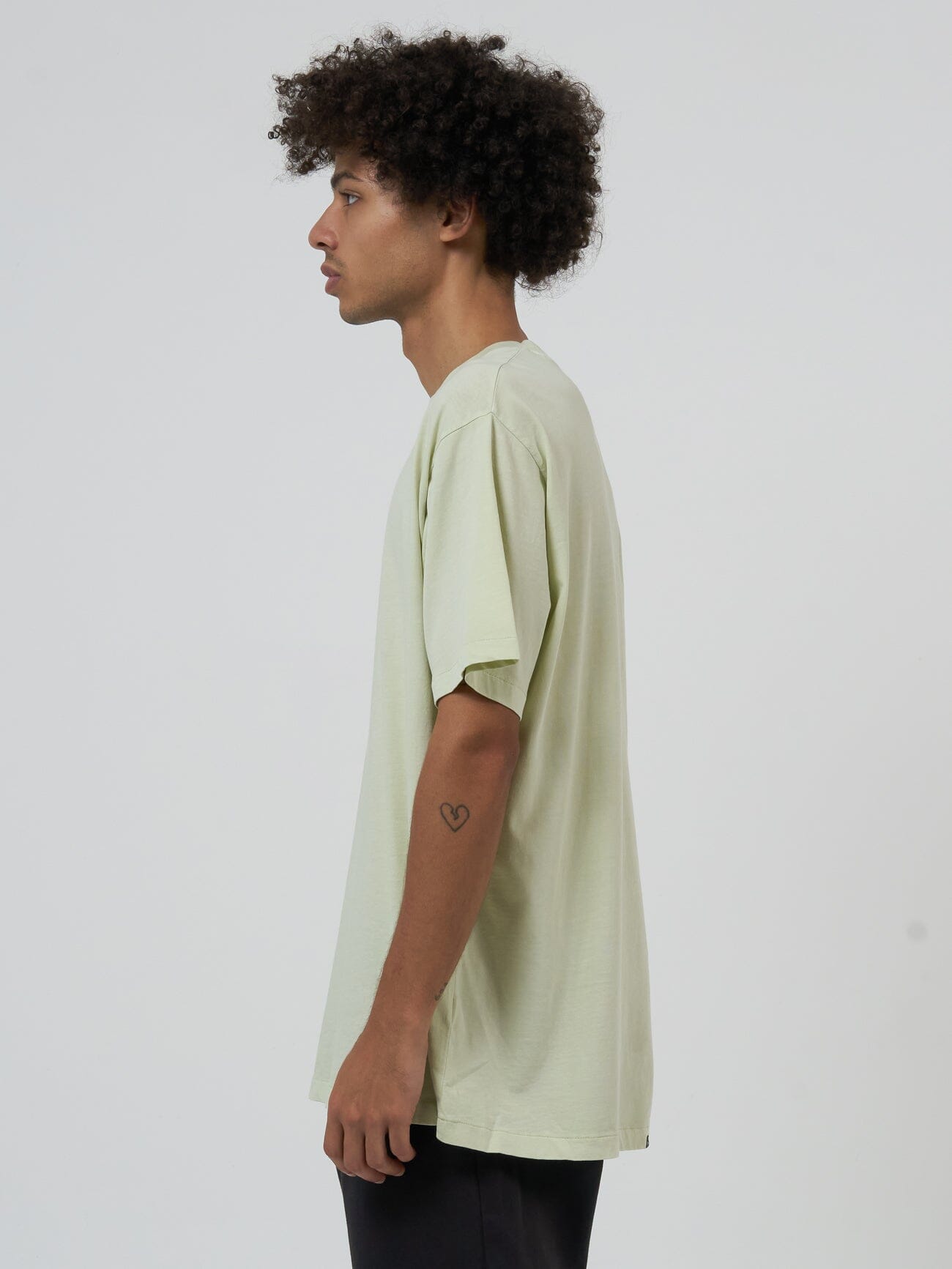 Minimal Thrills Merch Fit Tee - Pistachio