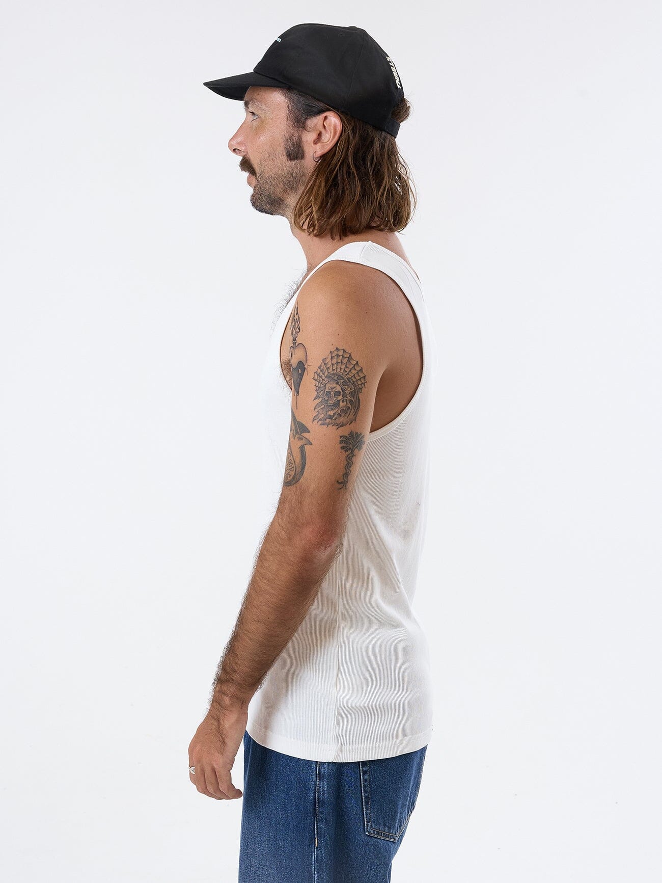 Endless Rib Tank - Dirty White