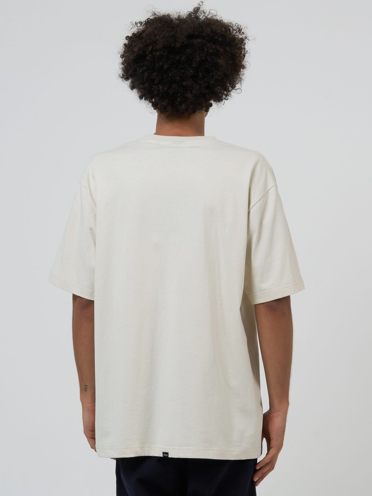 Thrills Union Workwear Oversize Fit Pocket Tee - Heritage White