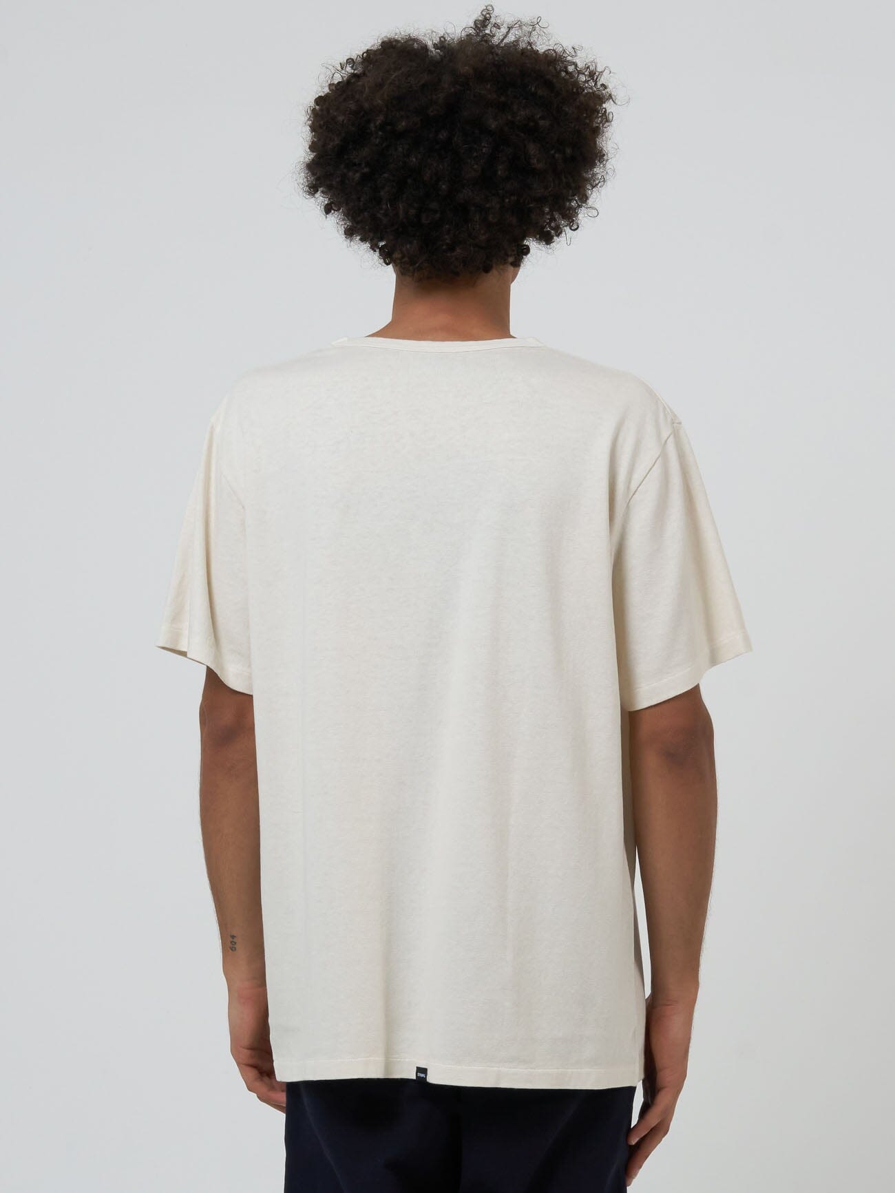 Hemp in Order and Disorder Merch Fit Tee - Heritage White