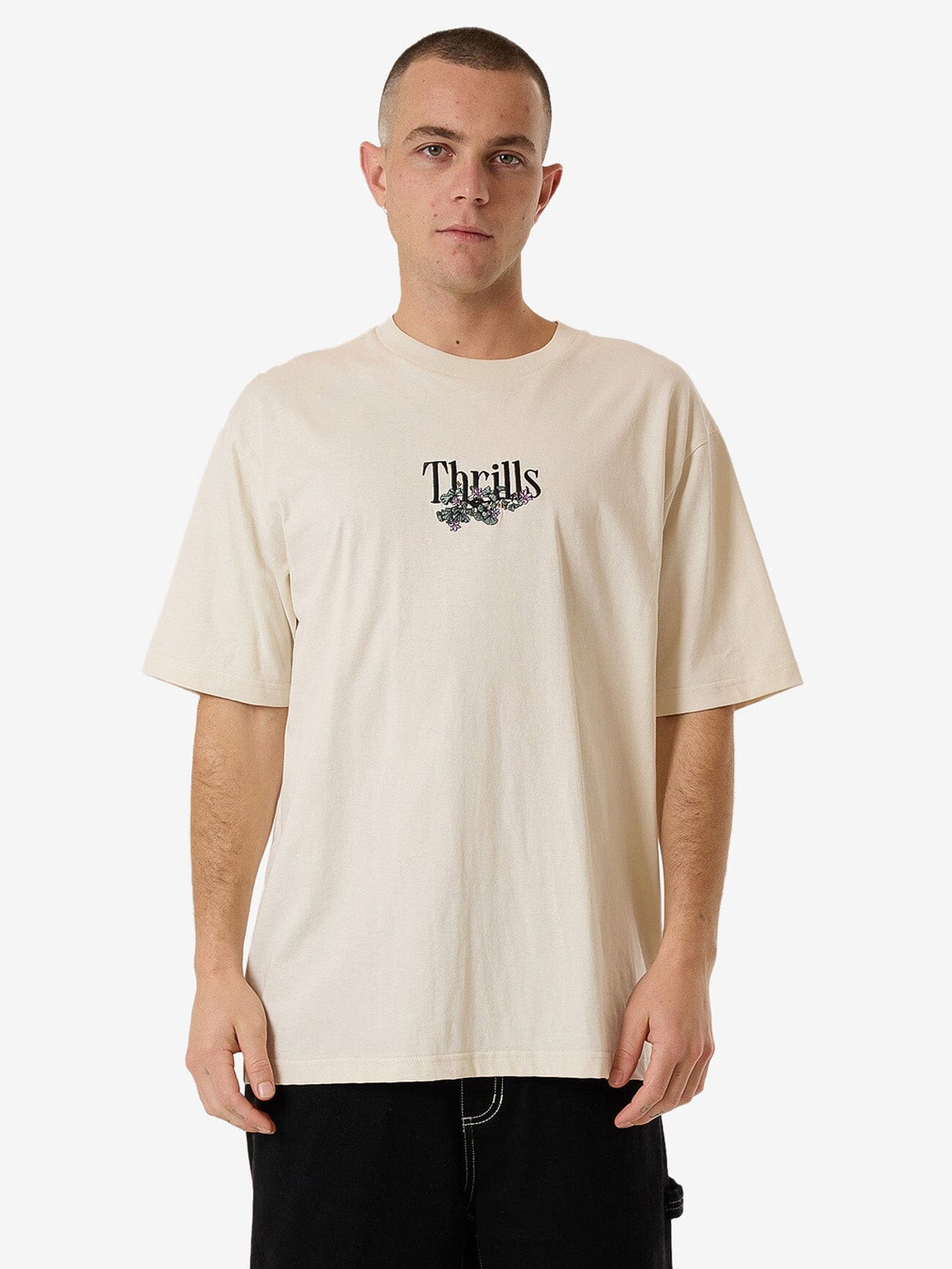 Thrills Bueno Bueno Bueno Oversize Fit Tee Heather Rose