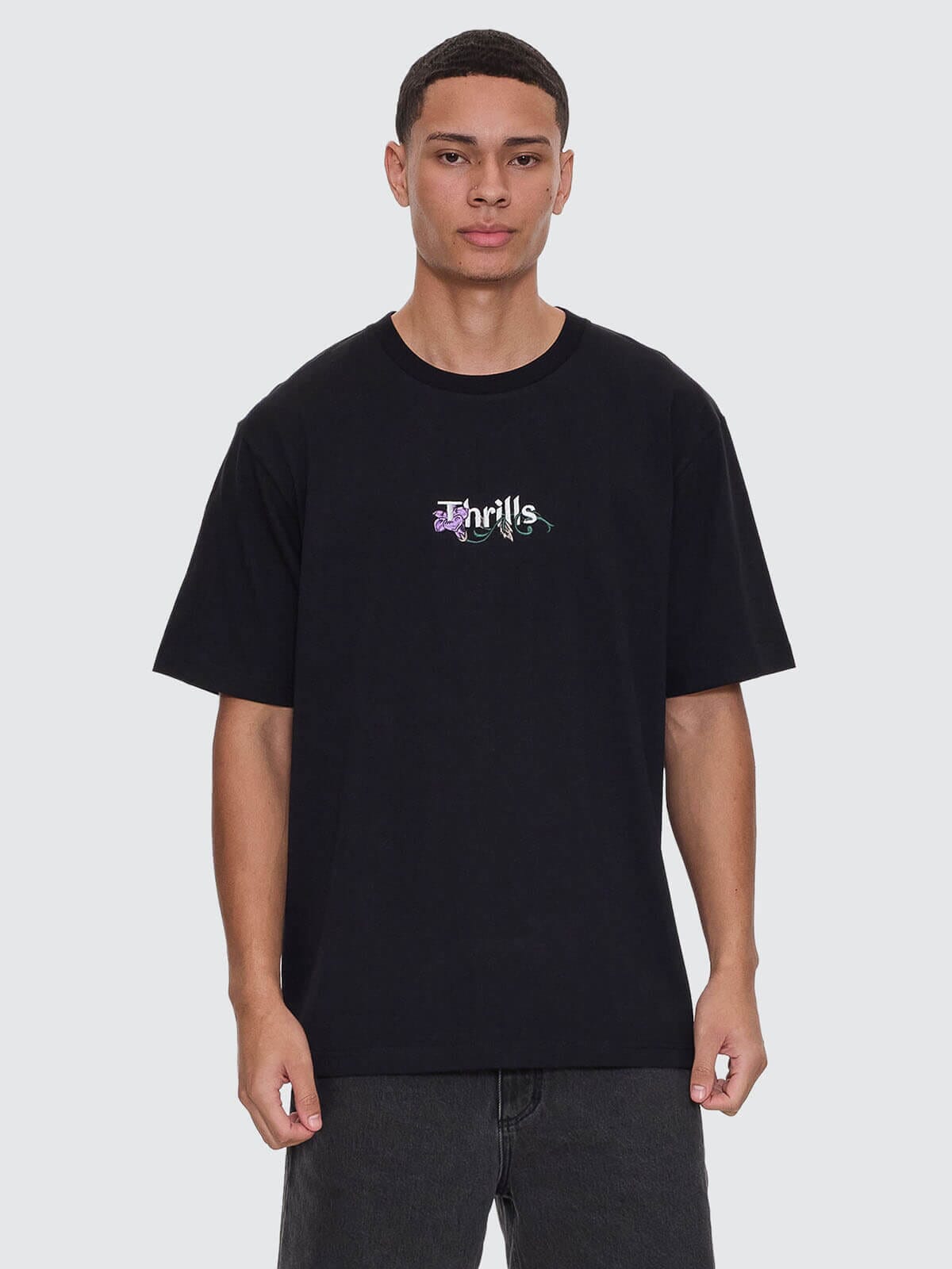 Nature's Takeover Oversize Fit Tee - Black XS