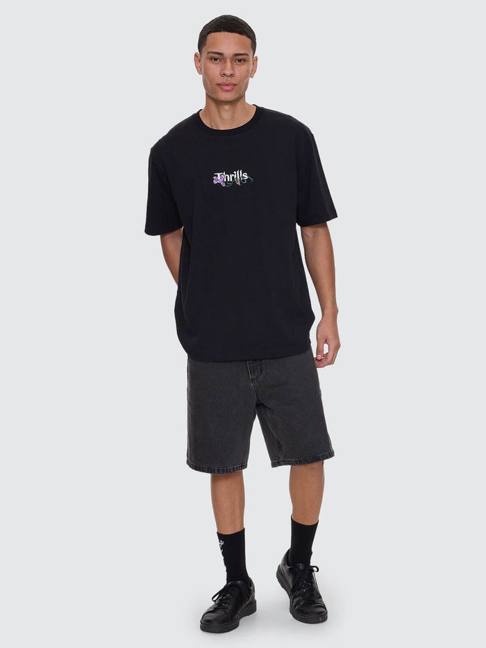 Nature's Takeover Oversize Fit Tee - Black XS