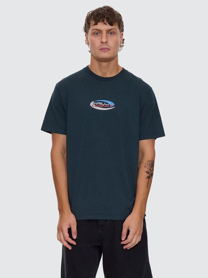 Track Record Merch Fit Tee - Jasper Green XS