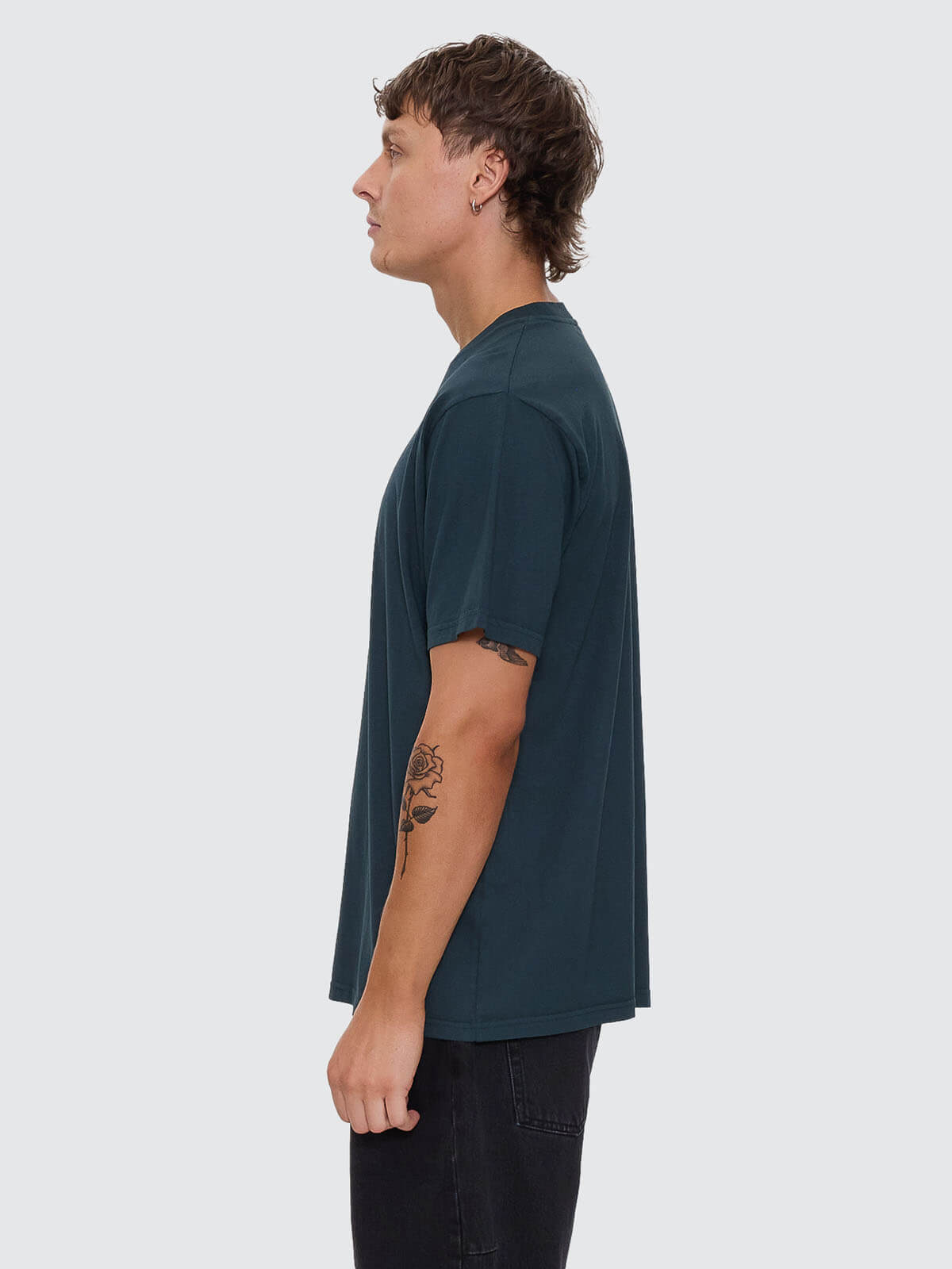 Track Record Merch Fit Tee - Jasper Green XS
