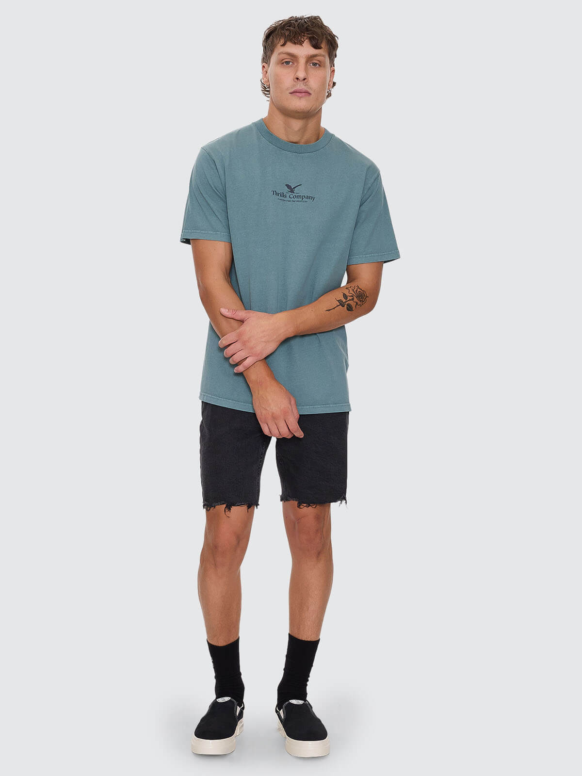 A Haven For The Restless Merch Fit Tee - Green Coast XS