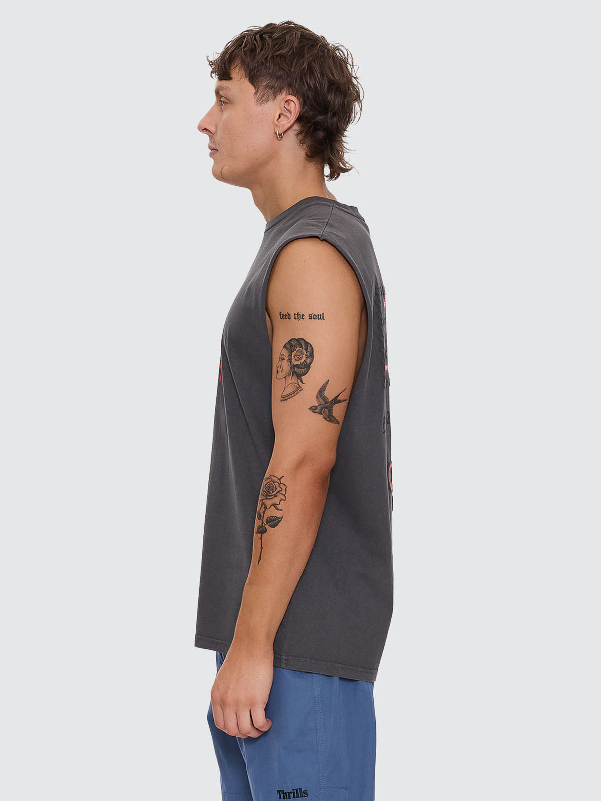 Banquet Merch Fit Muscle Tee - Merch Black