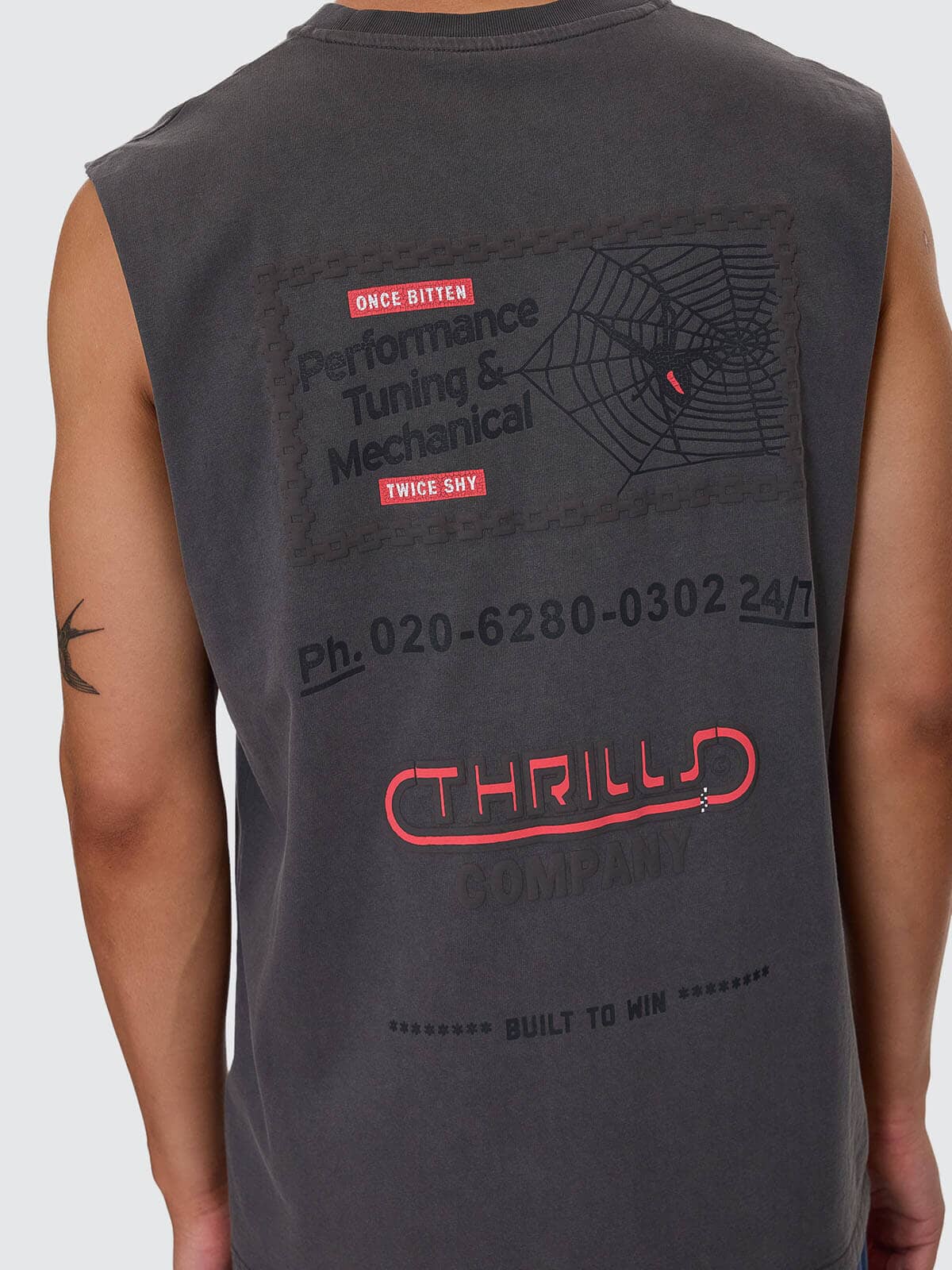 Banquet Merch Fit Muscle Tee - Merch Black XS