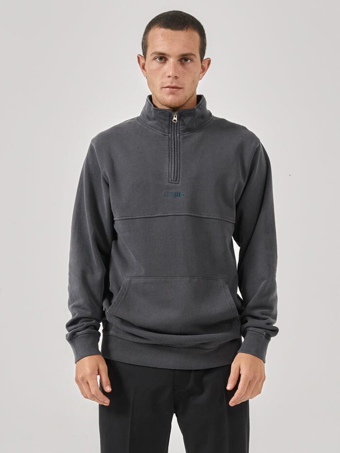 Thick half zip online fleece