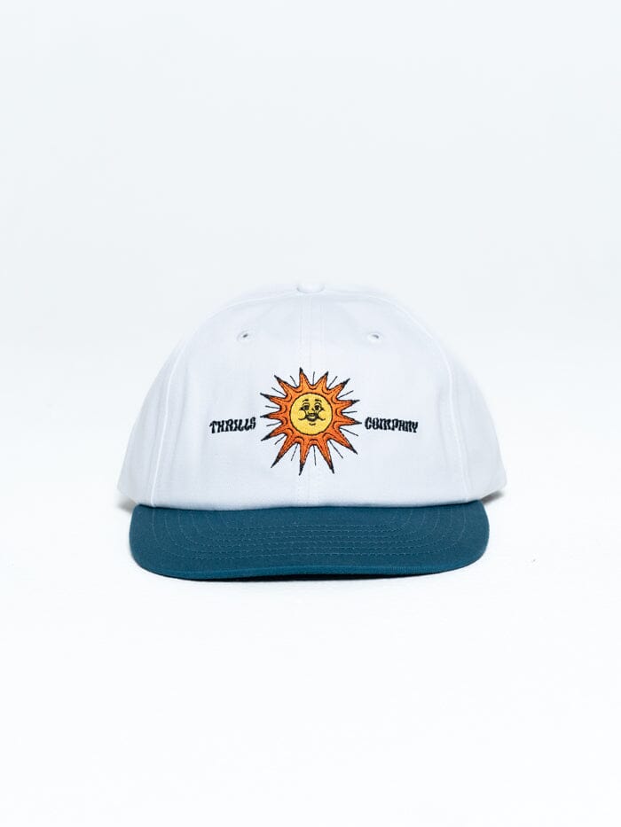 Unlock Your Mind 6 Panel Cap - Heritage White