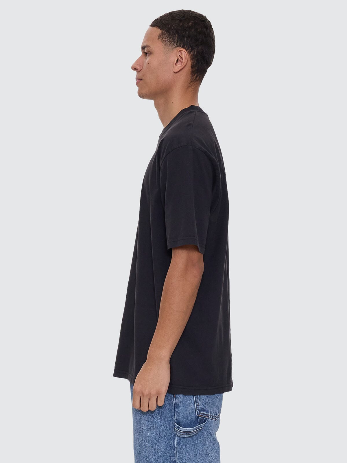 Natural Thrills Oversize Fit Tee - Twilight Black