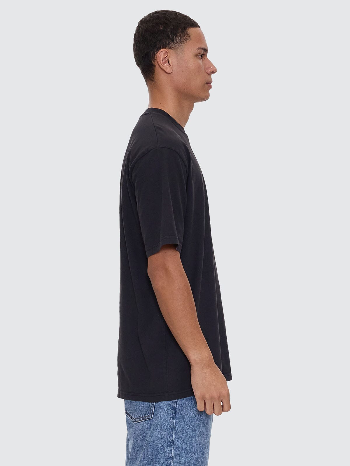 Natural Thrills Oversize Fit Tee - Twilight Black
