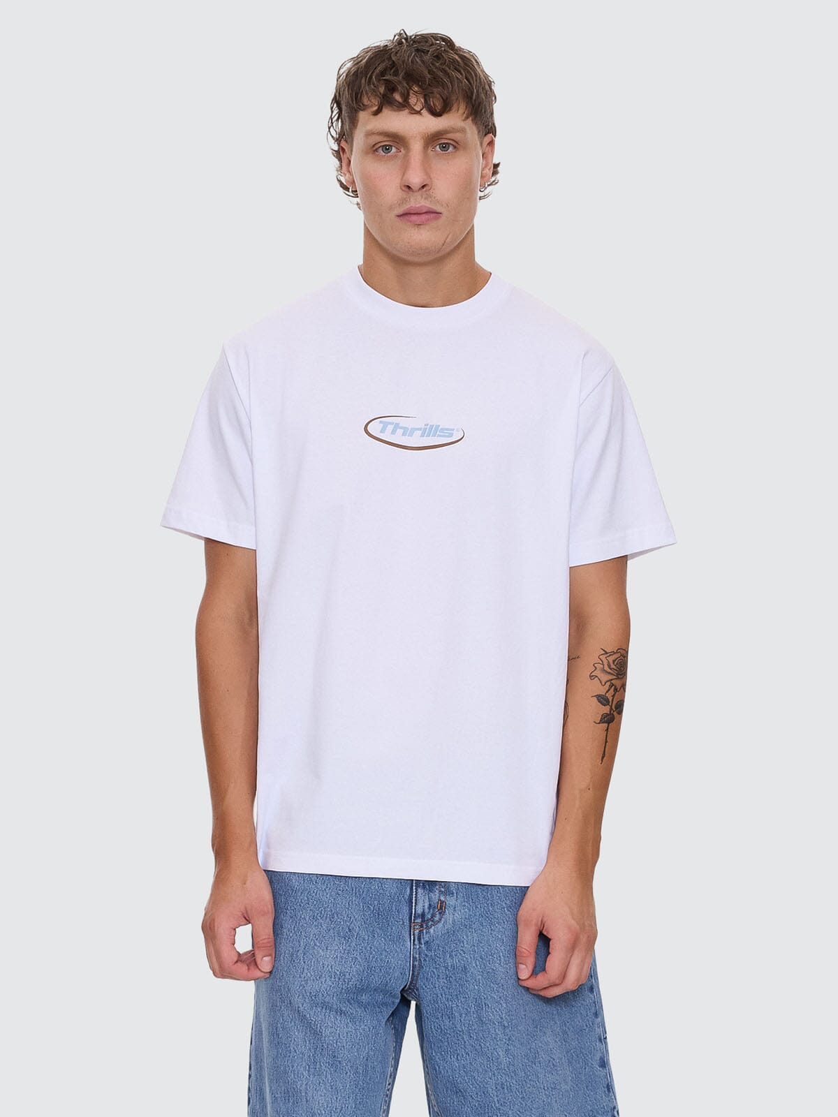 Pharm Merch Fit Tee - White