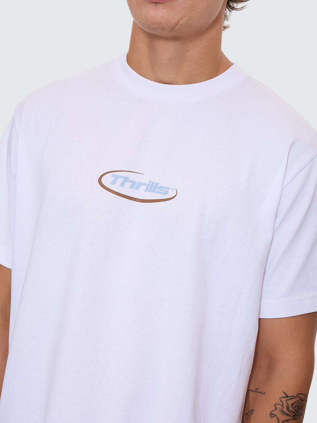 Pharm Merch Fit Tee - White