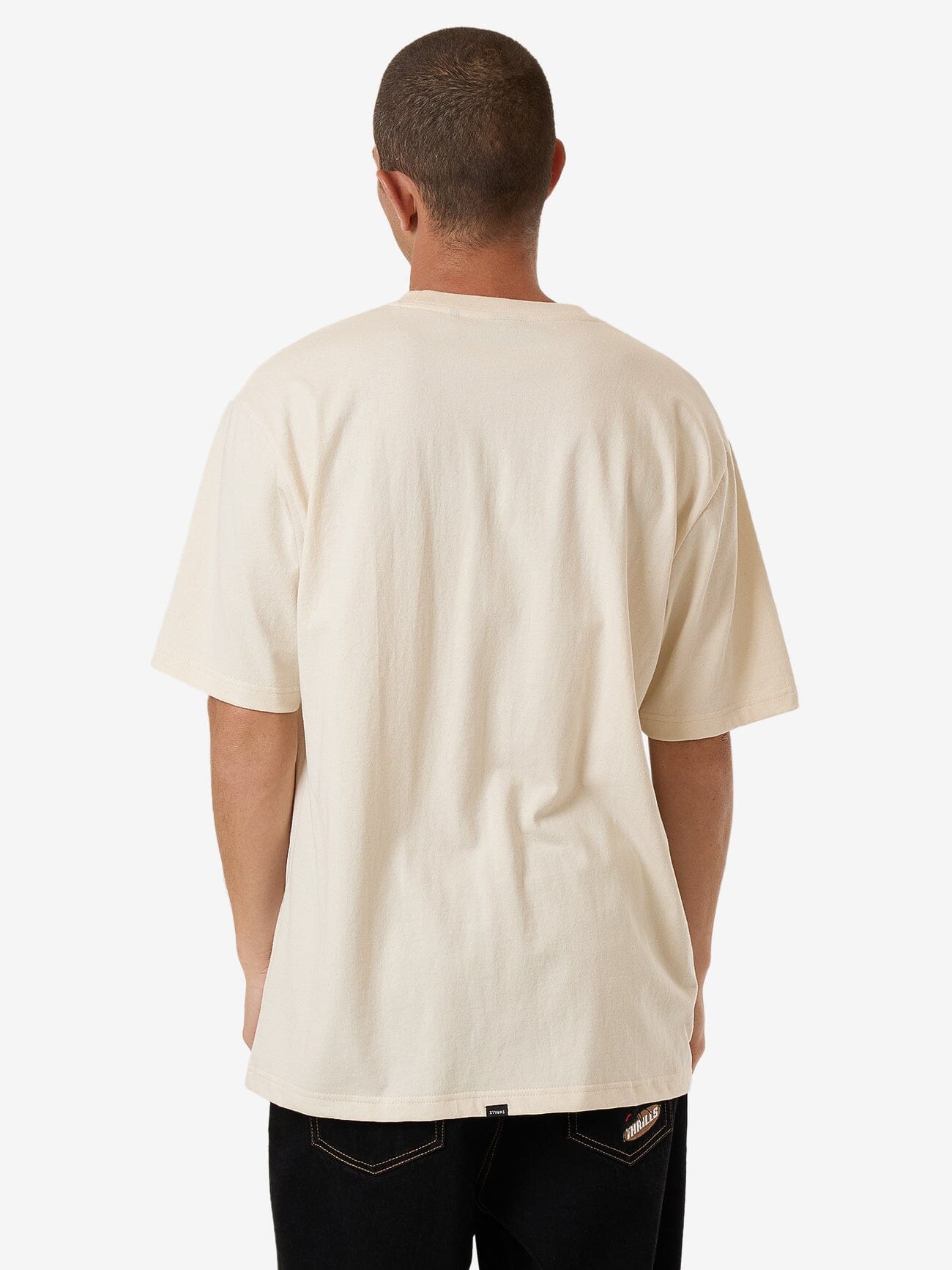 Arts & Industrial Oversize Fit Tee - Unbleached XS