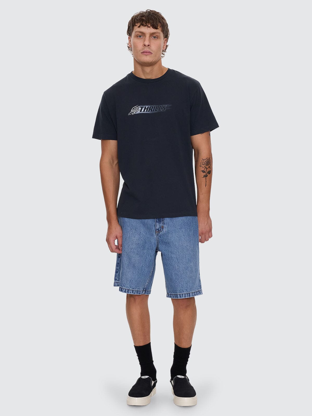 Speed Of Fury Merch Fit Tee - Twilight Black