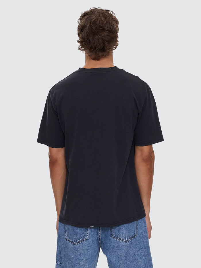 Insomnia Oversize Fit Tee - Washed Black