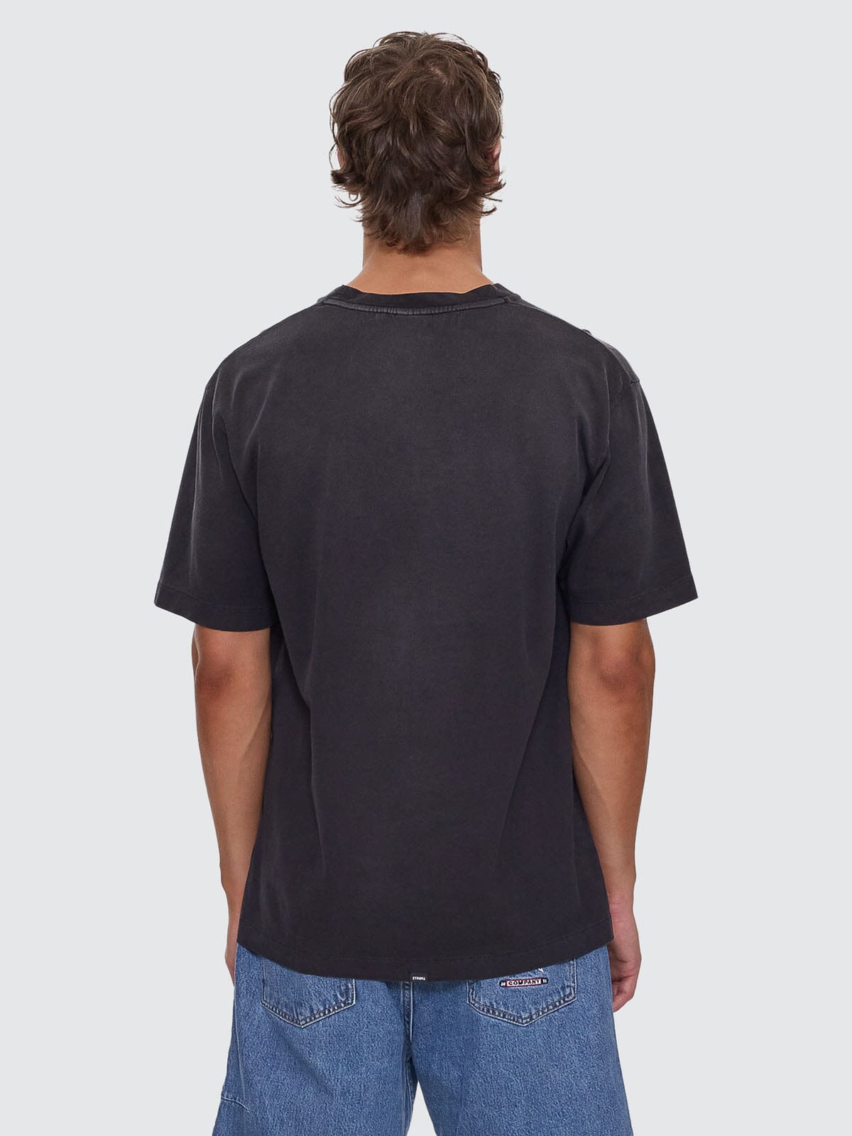 Beyond The Hills Oversize Fit Tee - Black Fade