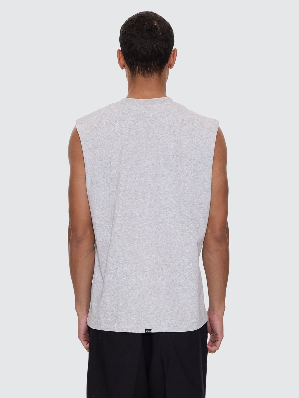 Roosevelt Merch Fit Muscle Tee - Snow Marle