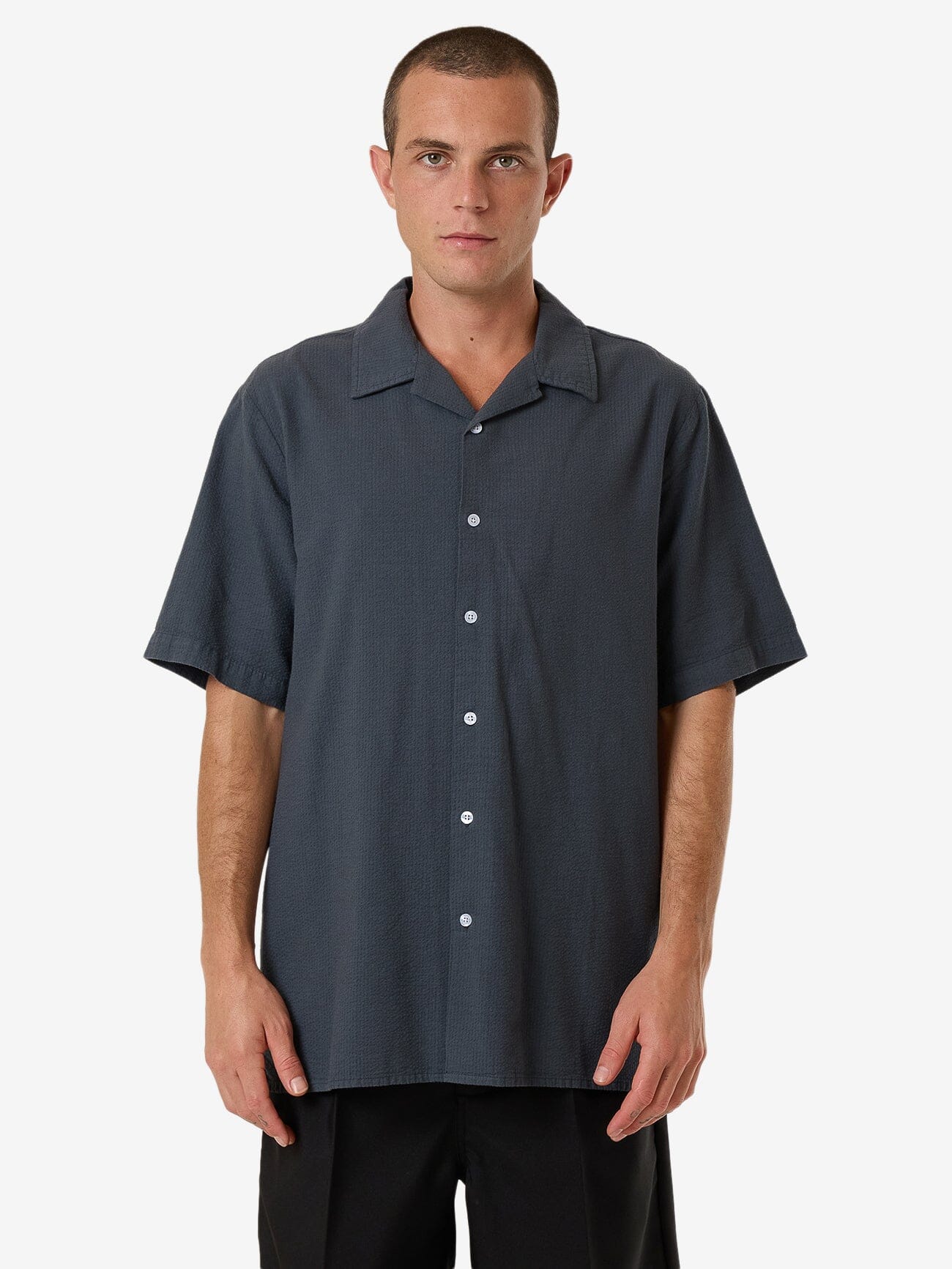 Plus Size Bowling Stripe Shirt main image 1