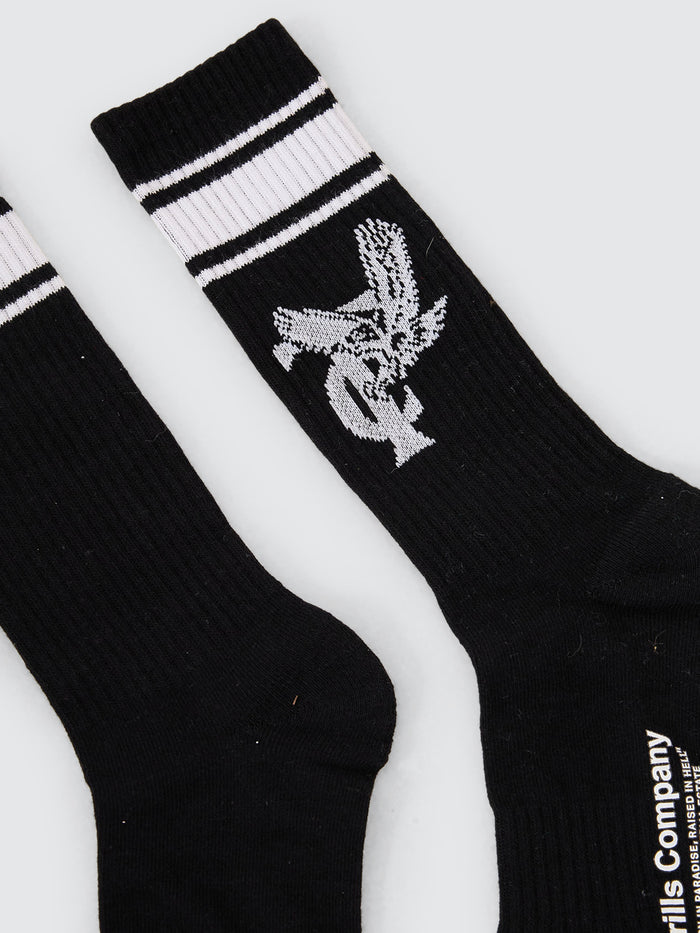 Double Down 3 Pack Sock - Black