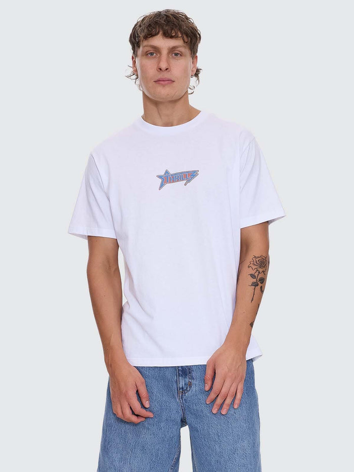 Heavy Static Merch Fit Tee - White XS