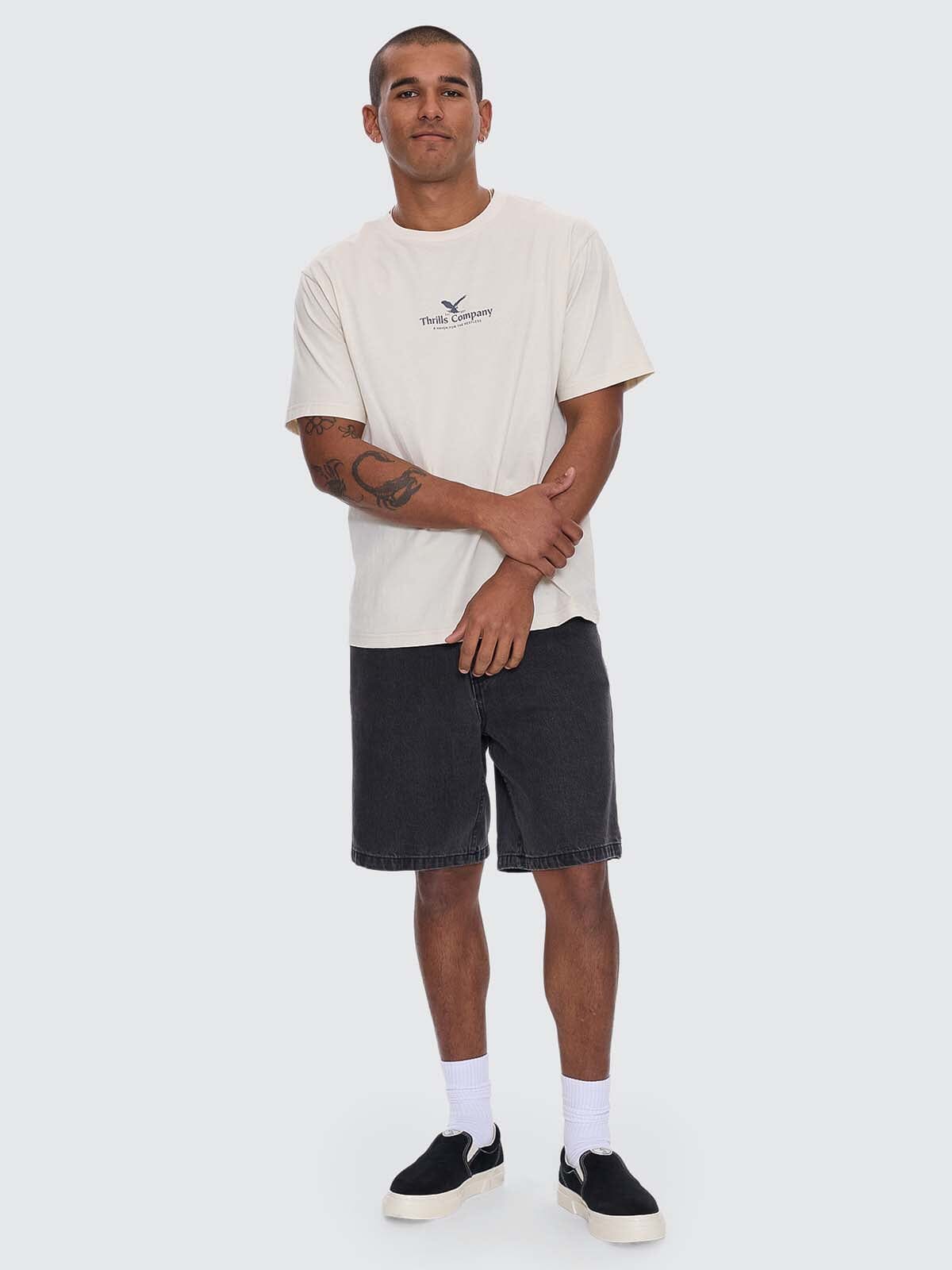 A Haven For The Restless Merch Fit Tee - Heritage White XS