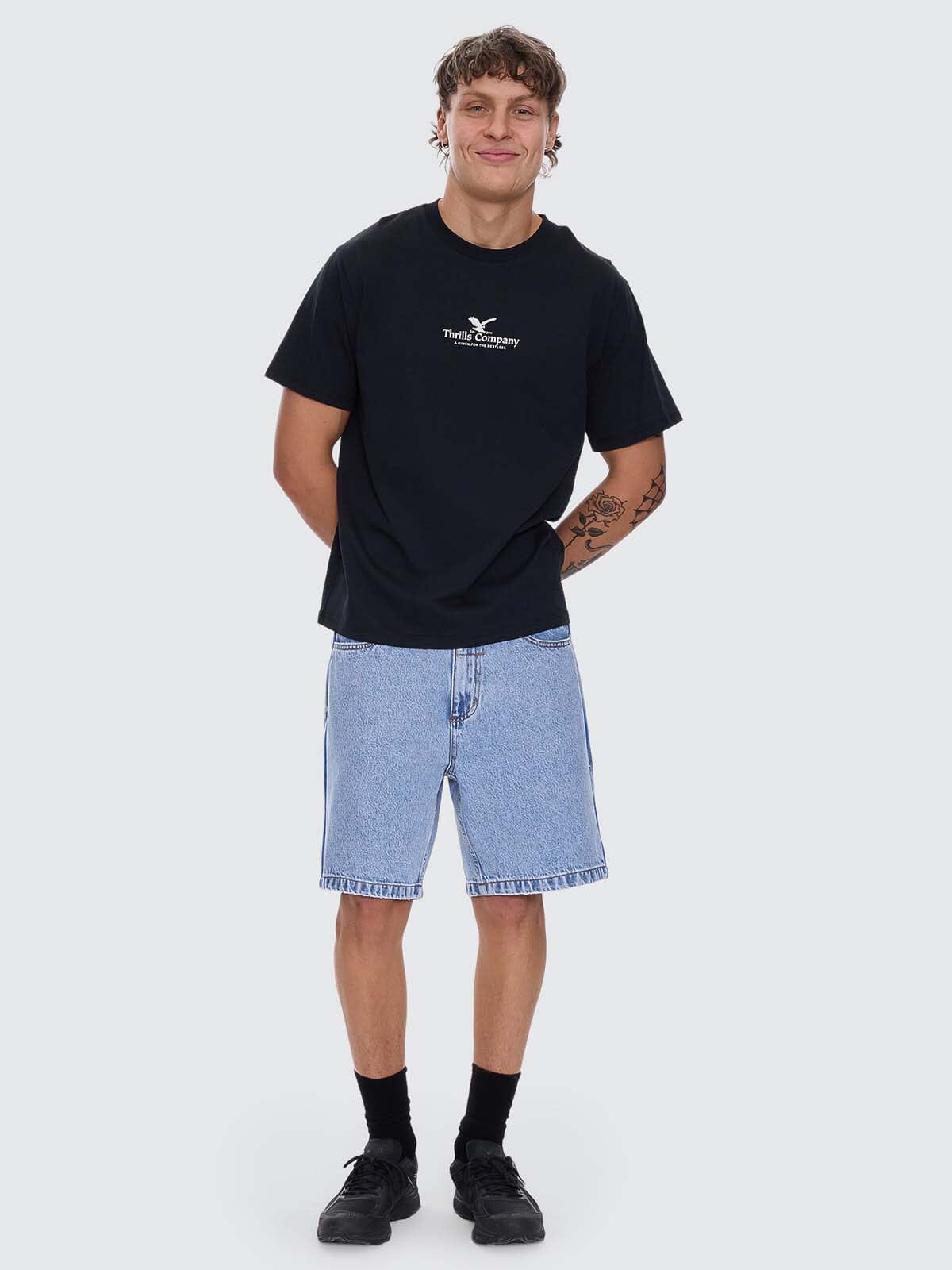 A Haven For The Restless Merch Fit Tee - Washed Black XS