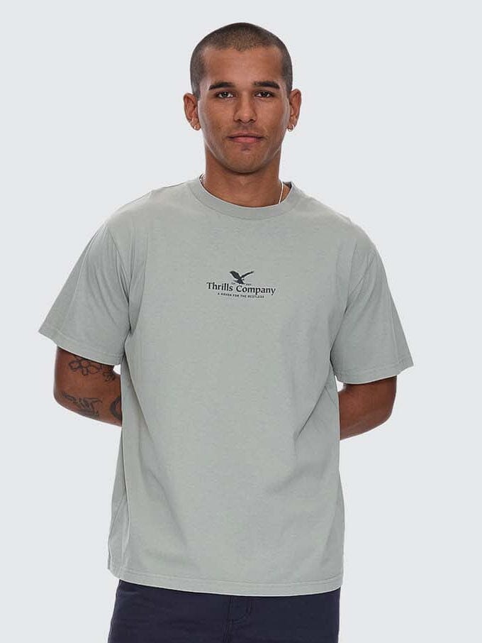 A Haven For The Restless Merch Fit Tee - Dirty Sage XS