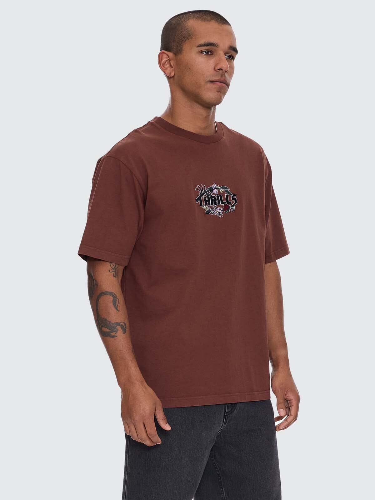 Beauty Around Us Oversize Fit Tee - Acorn XS