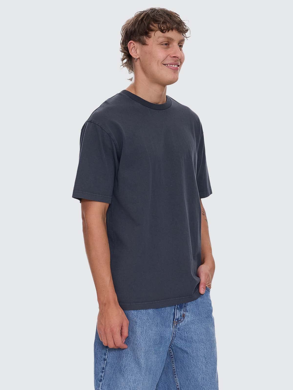 Thrills Military Oversize Fit Tee - Ebony XS