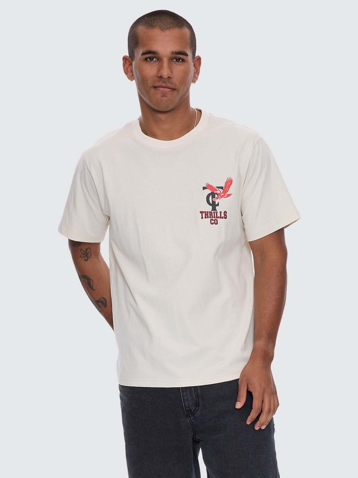 Wonder World Merch Fit Tee - Heritage White XS