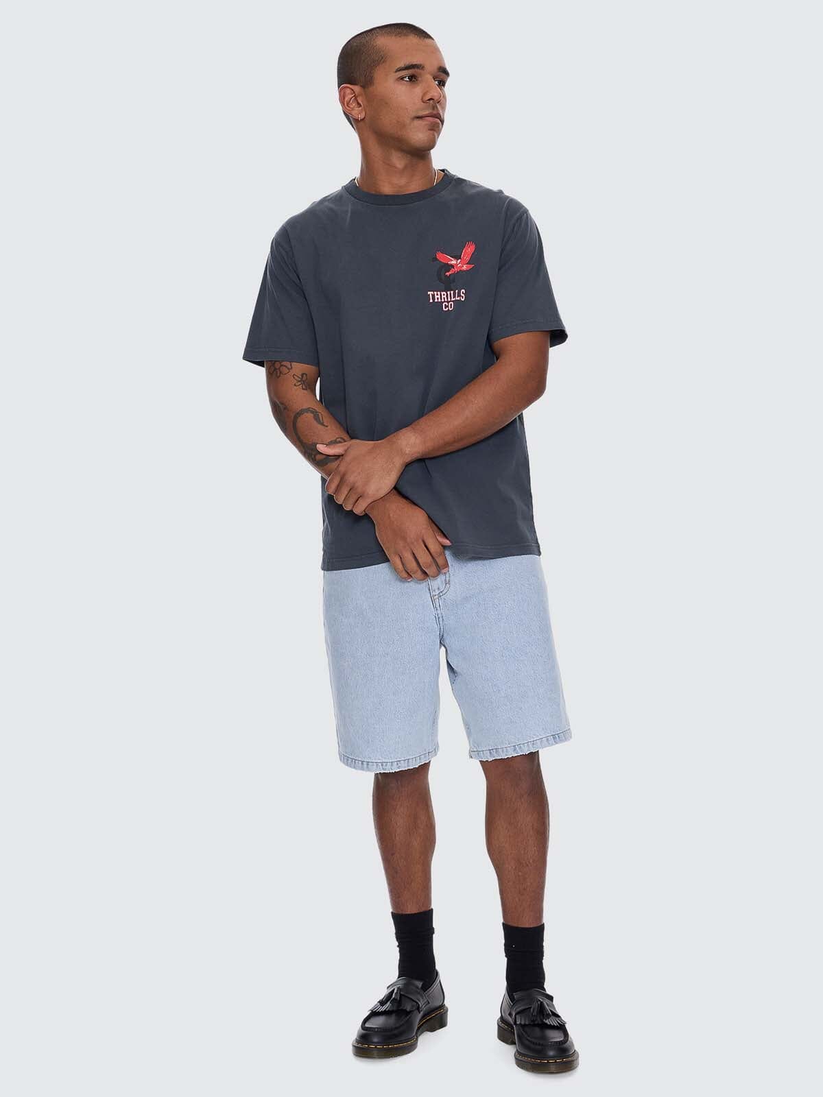 Wonder World Merch Fit Tee - Ebony XS