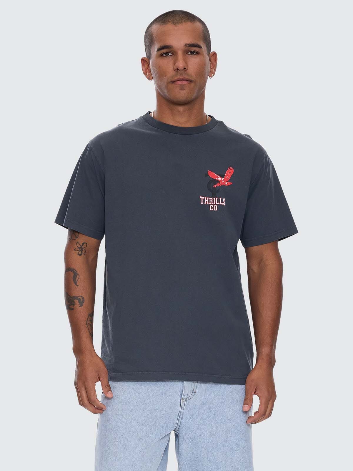 Wonder World Merch Fit Tee - Ebony XS