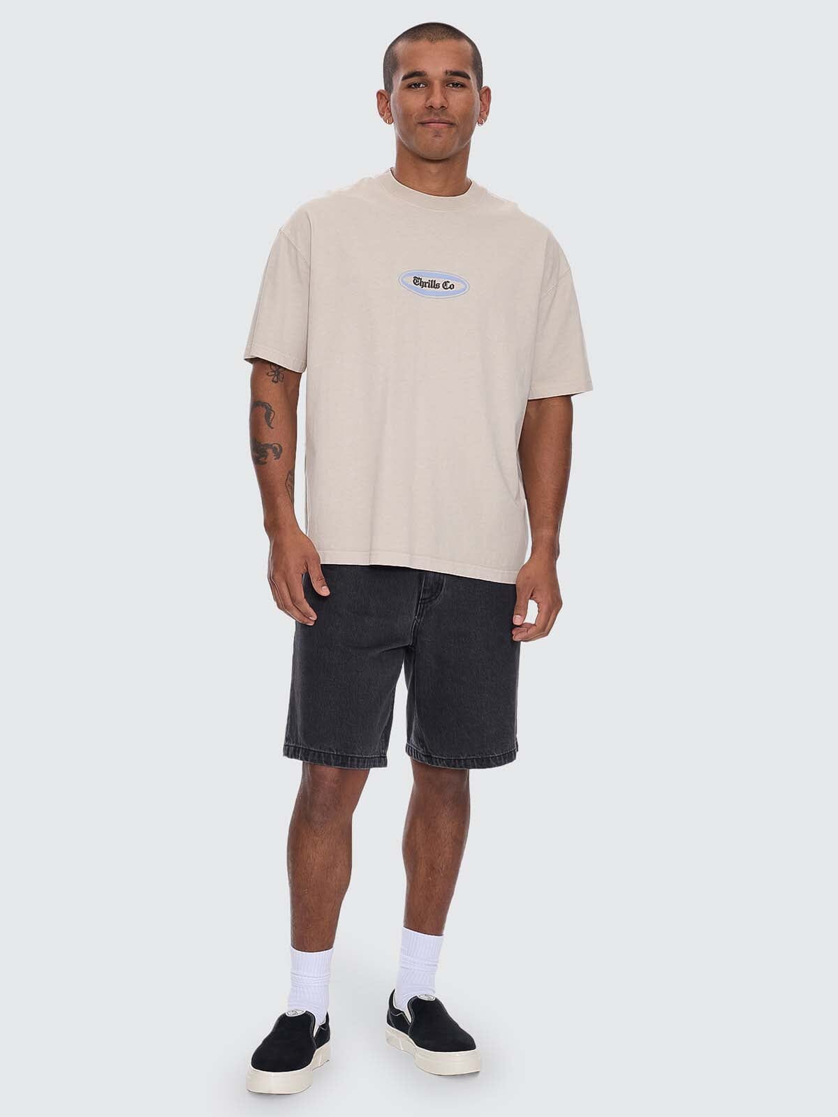 Bueno Bueno Bueno Oversize Fit Tee - Oatmeal XS