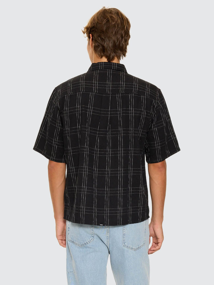 Built To Win Short Cropped Sleeve Shirt - Black