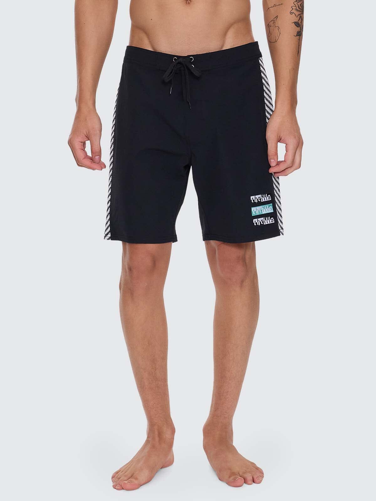 Excitement Excitement Boardshort - Washed Black 28