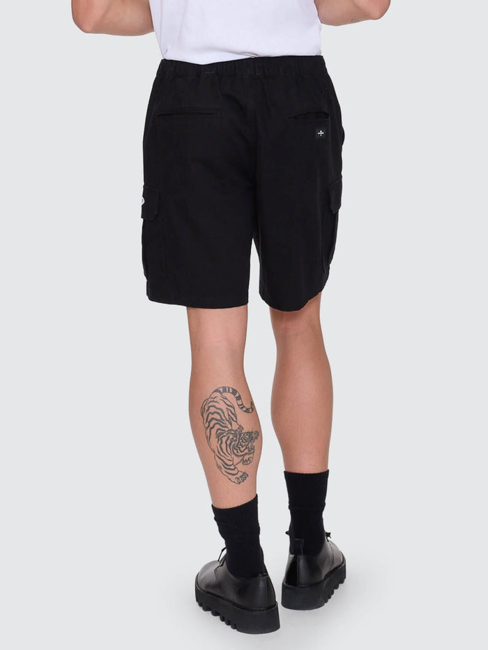 Bueno Elastic Cargo Short - Black 26