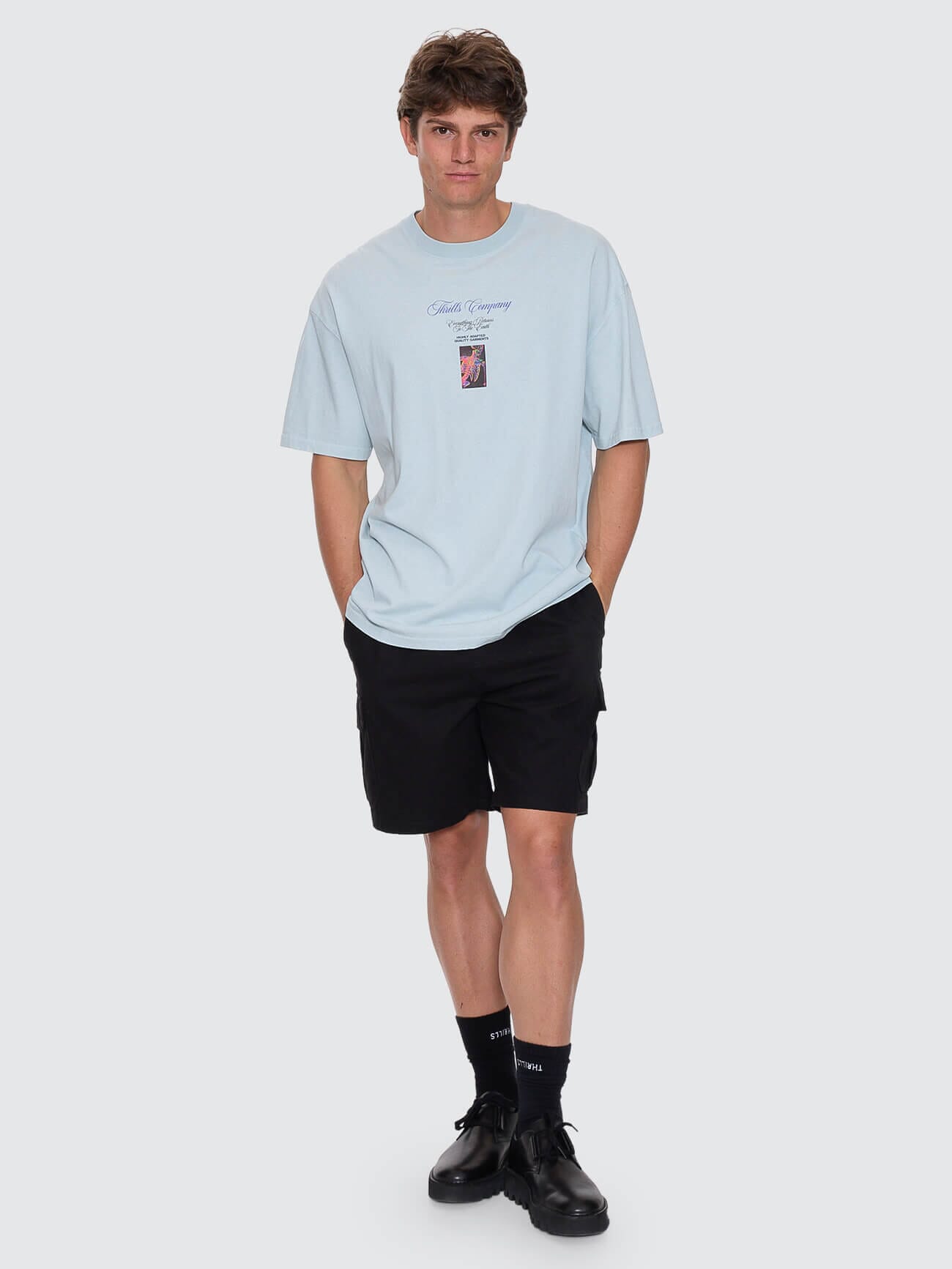 Bueno Elastic Cargo Short - Black 26