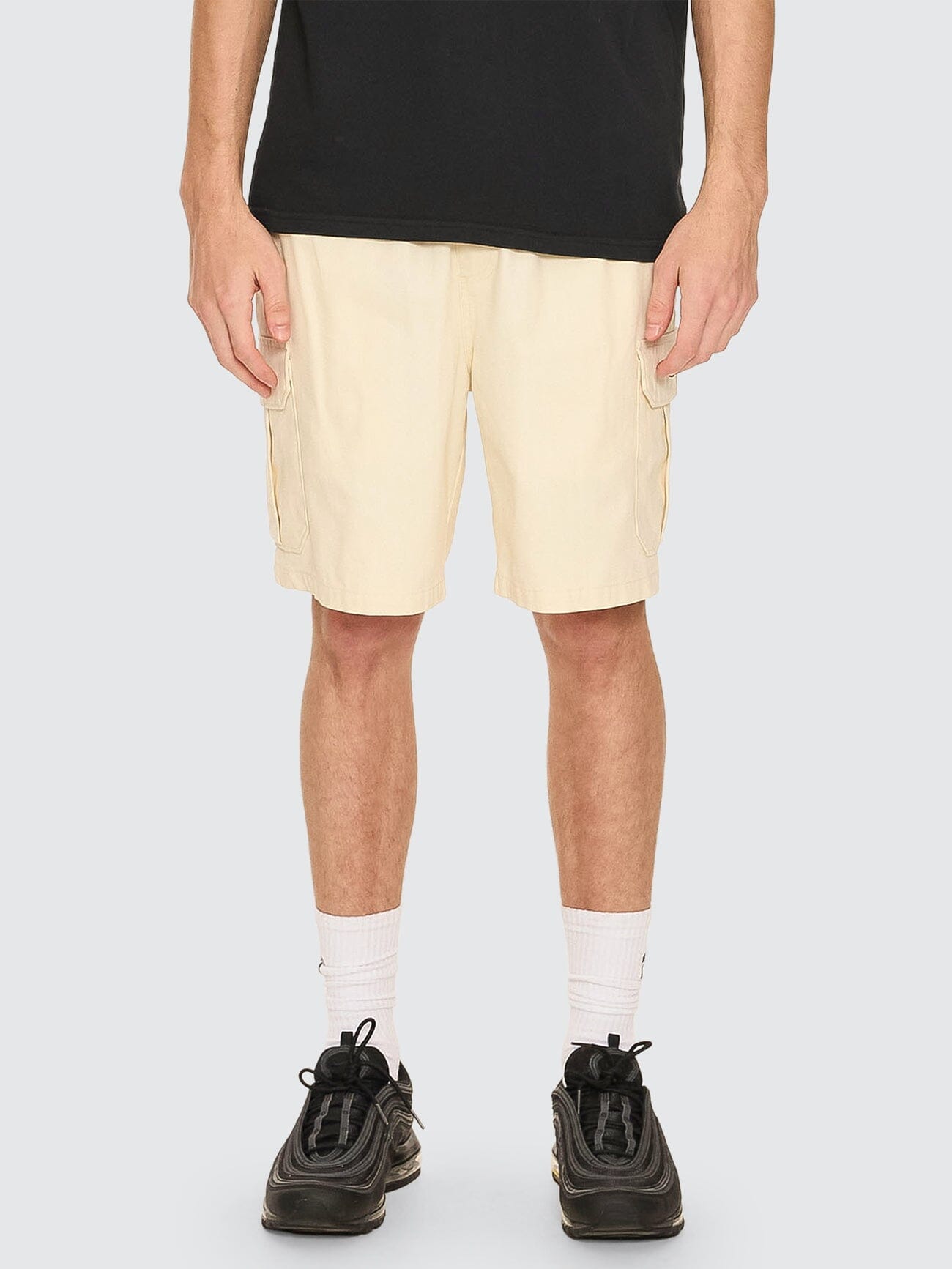 Bueno Elastic Cargo Short - Unbleached