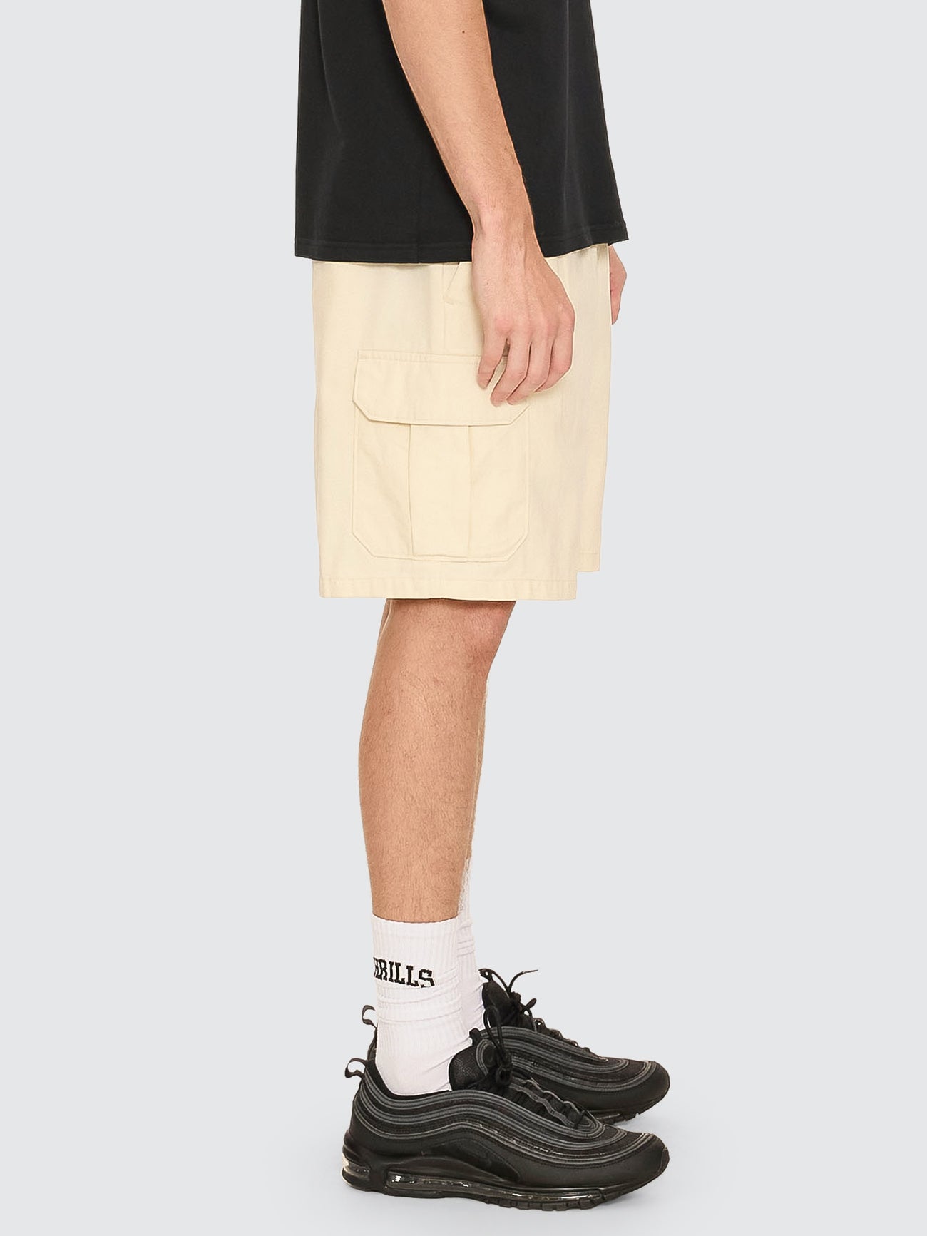 Bueno Elastic Cargo Short - Unbleached