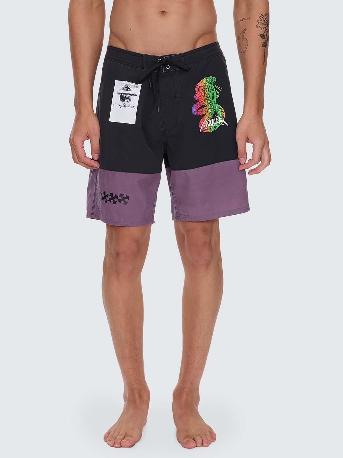 It's In The Cards Boardshort - Black 28