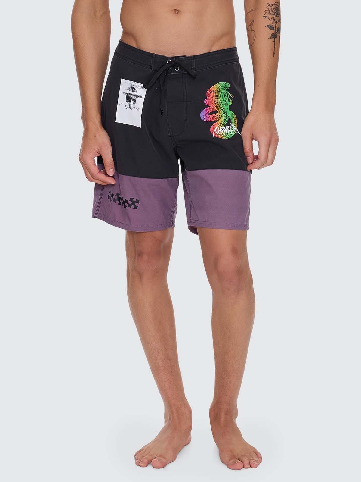 It's In The Cards Boardshort - Black 28